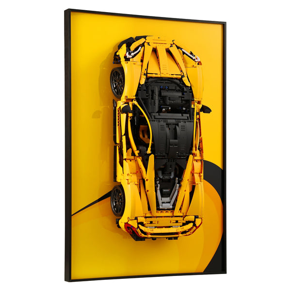 LEGO Technic Compatible Wall Display for McLaren P1 42172