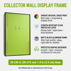 LEGO Technic Compatible Wall Display for Lamborghini Sián FKP 37 42115