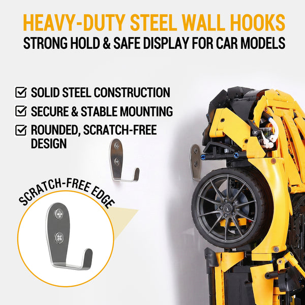 LEGO Technic Compatible Wall Display for McLaren P1 42172
