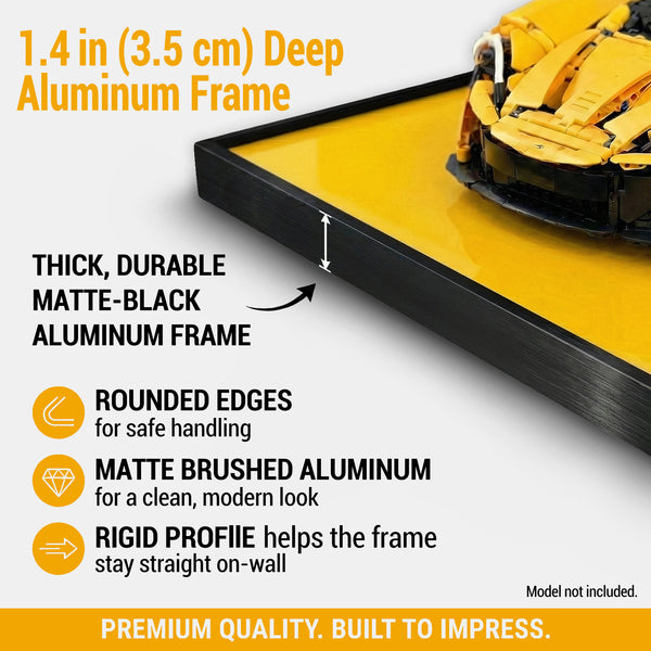 LEGO Technic Compatible Wall Display for McLaren P1 42172